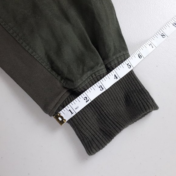 Roots Olive Green Linen Cotton Blend Joggers - Picture 11 of 16